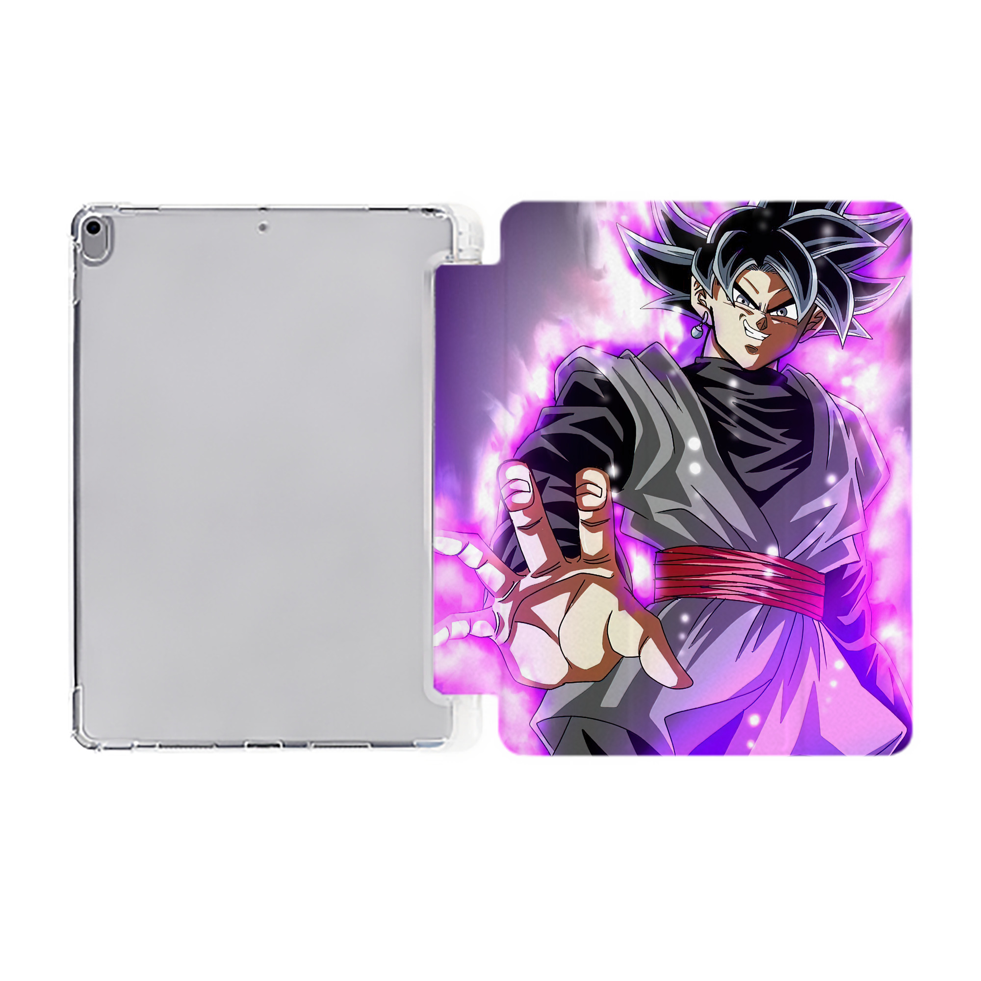 （画像用） ドラゴンボール DRAGON BALL IPad ケース ペン収納付き 三つ折りスタンド PUレザー×シリコン 対応機種9.5/10.5/10.9インチ